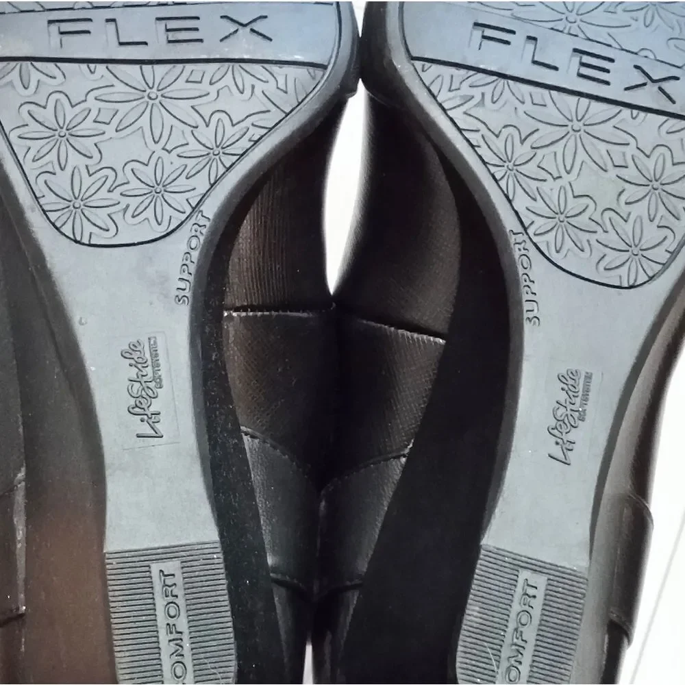 (S-4280) LifeStride Women's Dreams Wedge Pump Sz 7